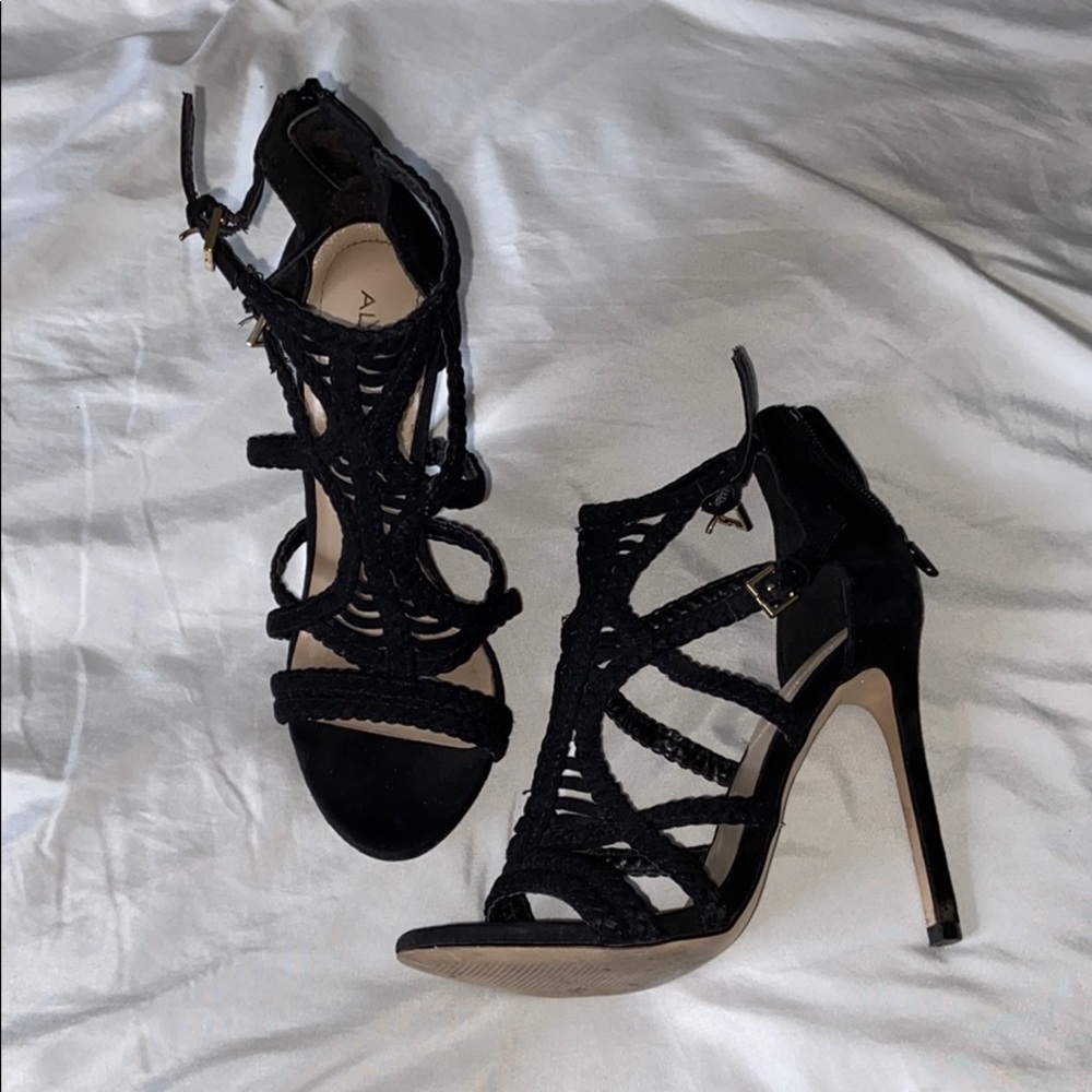 Black heels